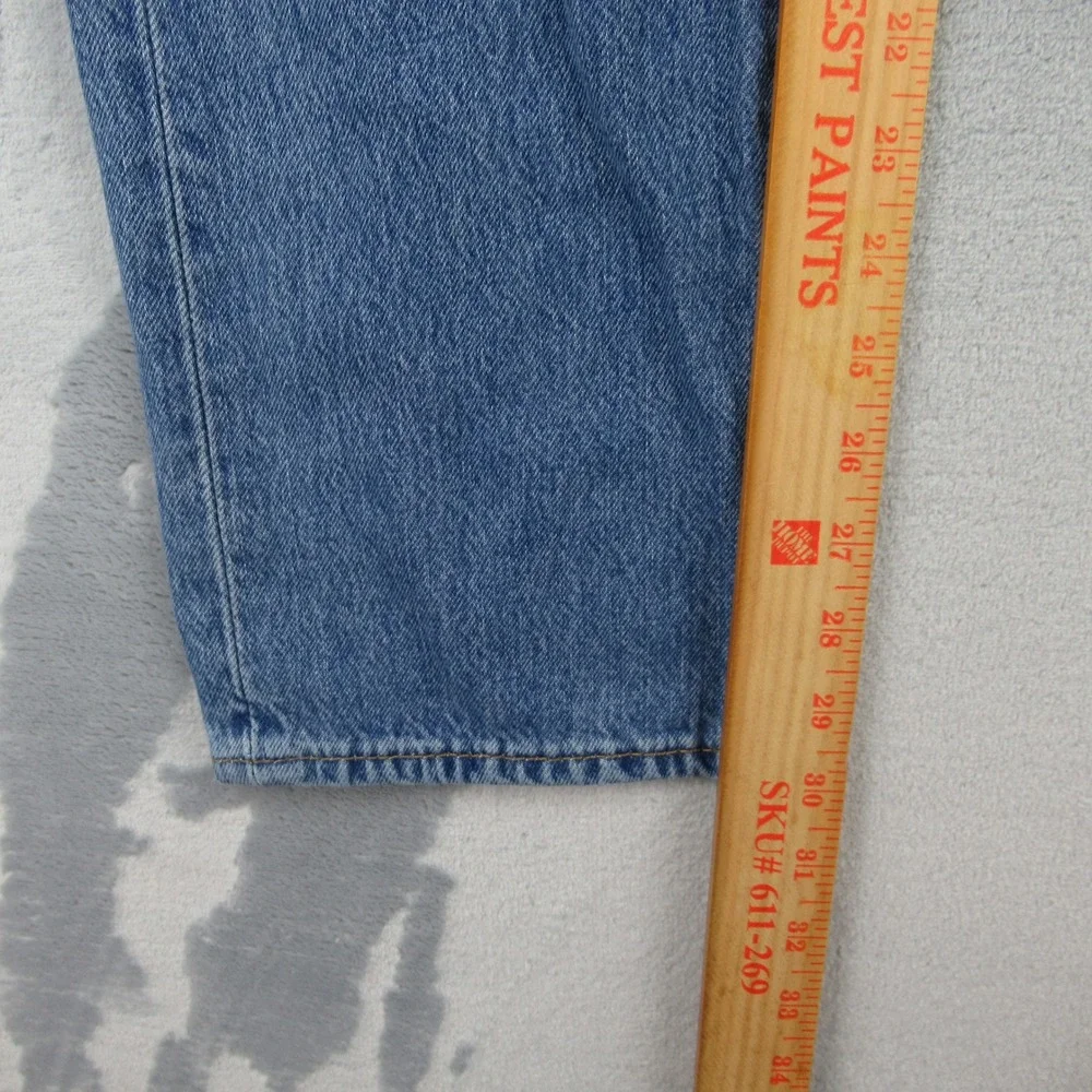 Levi's 501 Original Fit Jeans Mens 30x32 Blue Straight Leg Button Fly 00501-0193